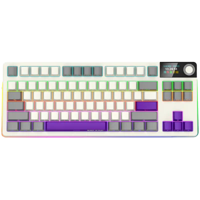 LORGAR KBP70TKLW, Wireless TKL Mechanical Gaming Keyboard Pro, Beige, EN layout "LRG-KBP70TKLW-RT-US"