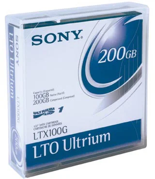 LTO ULTRIUM MP 609 M/200GB KOMPRIMIERT BLACK