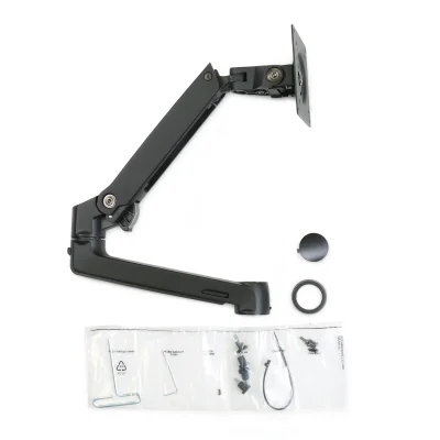 LX DUAL STACKING ARM EXTENSION/AND COLLAR KIT MATTE BLACK