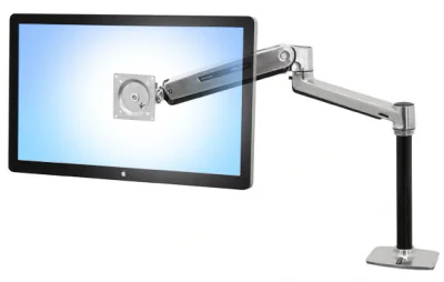 LX HD SIT-STAND DESK MOUNT POL/46IN 6.4-13.6KG LIFT50 MIS-D/EF