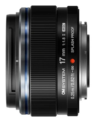 M.Zuiko Digital ED 17mm F1.8 II / EW-M1718-2 black "V336020BW000"