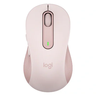 LOGITECH Signature M650 L Mouse large size optical 5 buttons wireless Bluetooth 2.4 GHz Bolt USB receiver rose