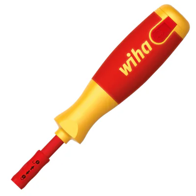Mâner cu biți interschimbabili Wiha WH-LIFTUP-ELECTRIC/38612, 6 biți
