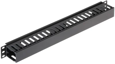 Manșon organizator de cabluri OKR-24/P, negru