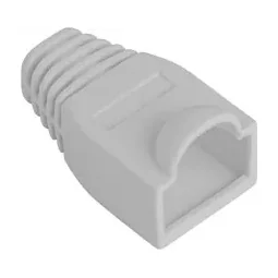Manșon RJ45 Lanberg Strain Relief, capac protecție cablu, gri, pachet 100 bucăți