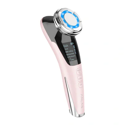 Masaj facial cu ultrasunete ANLAN 01-ADRY11-001 (roz)