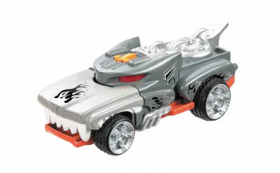 MASINA CU LUMINI SI SUNETE, MONSTER ACTION-HOTWEILER, HOT WHEELS