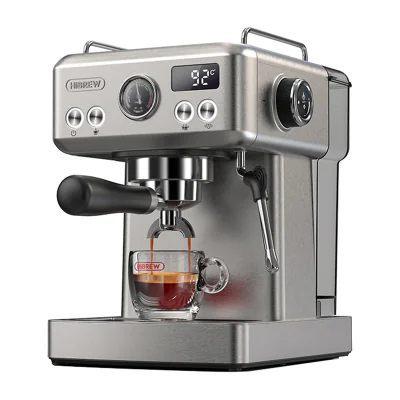 Mașină de espresso cu balon HiBREW H10A cu temperatură controlată