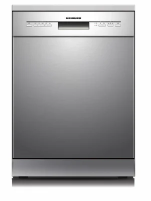 MASINA DE SPALAT VASE HEINNER HDW-FSM60514xE++. 14 SETURI, CLASA DE EFICIENTA ENERGETICA E, CONTROL ELECTRONIC, 5 PROGRAME: INTENSIV, UNIVERSAL, ECO, 90 MIN, RAPID (30 MIN), FUNCTIE HALF LOAD, PORNIRE INTARZIATA (3H, 6H, 9H), COS SUPERIOR AJUSTABIL P