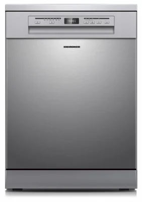 MASINA DE SPALAT VASE HEINNER HDW-FSM60614DXE++. 14 SETURI, CLASA DE EFICIENTA ENERGETICA E, CONTROL ELECTRONIC, DISPLAY DIGITAL, 6 PROGRAME: INTENSIV, UNIVERSAL, ECO, PAHARE, 90 MIN, RAPID (30 MIN), FUNCTIE HALF LOAD, EXTRA USCARE, PORNIRE INTARZIAT
