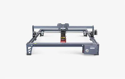 Masina gravare laser Creality CR-Falcon, precizie: 0.06mm, taiere dintr- o singura trecere max 12mm, putere laser:10W, dimensiuni suprafata lucru: 400*415mm, viteza: 10000/min, sursa lumina: semiconductor laser, format fisier slice: svg, png, jpg, jp
