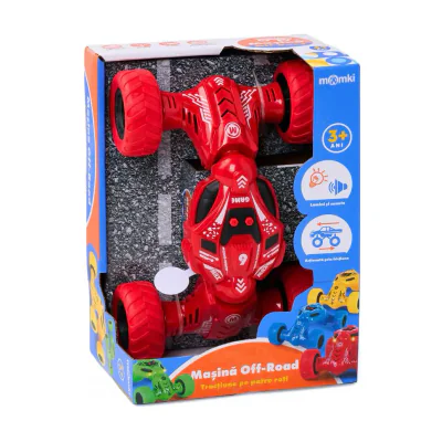 MASINA OFF-ROAD CU LUMINI SI SUNETE, MOMKI, MIX