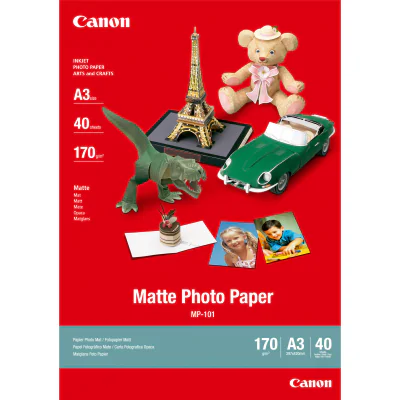 MATTE PHOTO PAPER A3/MP-101 40 SHEETS