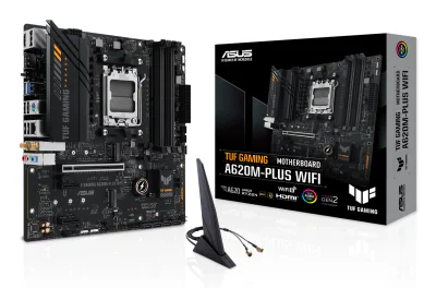 MB AMD A620 SAM5 MATX/GAMING A620M-PLUS WIFI ASUS