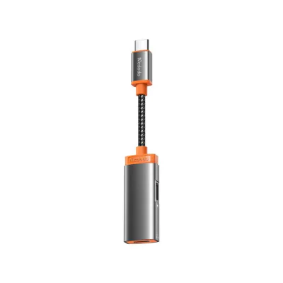 Mcdodo Adaptor Oryx Series Type-C la Dual Type-C PD, 60W Black (audio + incarcare)