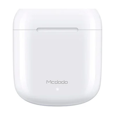 Mcdodo Casti Teana Series TWS True Wireless Bluetooth cu Carcasa Incarcare White