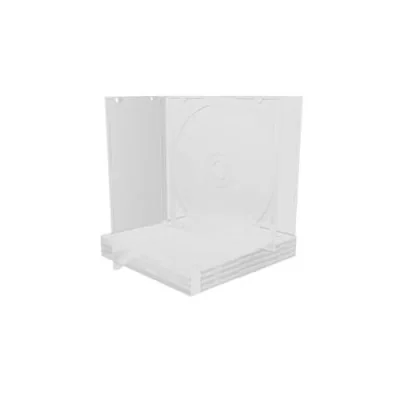 MediaRange CD Jewelcase for 2 discs, 10.4mm, transparent tray "BOX23-T"