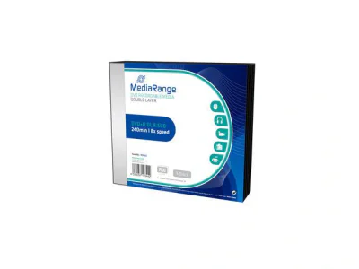 MediaRange DVD+R Double Layer 8,5GB 8x Slimcase Pack5 "MR465"