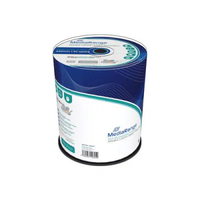 MediaRange DVD+R Double Layer Print 8x Cake100 "MR471"