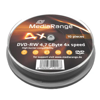 MediaRange DVD-RW 4x Cake10 "MR450"