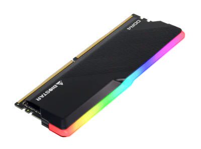 Memorie DDR Biostar "Hynix", 8GB, DDR4, 3200 MHz, 1 modul, radiator, RGB, 1.35V, CL18-22-22-42, "DMD32EU4R8"