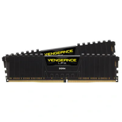 Memorie DDR Corsair DDR4 16 GB, frecventa 2400 MHz, 8 GB x 2 module, radiator, "CMK16GX4M2A2400C16"