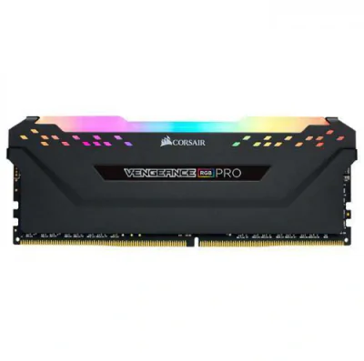 Memorie DDR Corsair DDR4 8 GB, frecventa 3200 MHz, 1 modul, radiator, iluminare RGB, "CMW8GX4M1E3200C16"