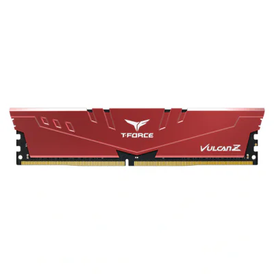 MEMORIE DDR TEAMGROUP VULCAN DDR4 Gaming 16GB frecventa 3200 Mhz (kit 2 x 8GB) CL16, radiator, retail, negru "TLZGD416G3200HC16FDC01"