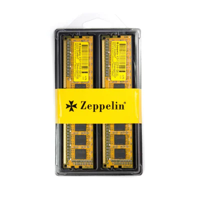 Memorie DDR Zeppelin DDR3 8GB frecventa 1333 Mhz (kit 2x 4GB) dual channel kit (retail) "ZE-DDR3-8G1333-KIT"