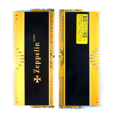 Memorie DDR Zeppelin DDR4 Gaming 16GB frecventa 2666 Mhz (kit 2x 8GB) dual channel kit, radiator, (retail) "ZE-DDR4-16G2666-RD-GM-KIT"