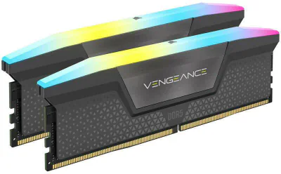 Memorie RAM Corsair Vengeance RGB, 32GB DDR5, 6000MHz, CL30
