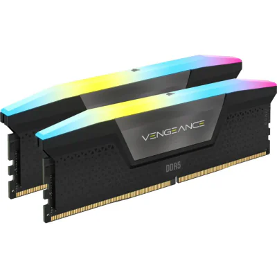 Memorie RAM Corsair Vengeance RGB, 32GB DDR5, 6000MHz, CL36