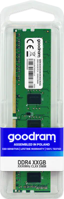 Memorie RAM Goodram GR3200D464L22/16G, 16GB DDR4, 3200MHz, CL22