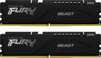 Memorie RAM Kingston FURY Beast, 16GB DDR5, 6000MHz, CL30