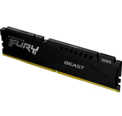 Memorie RAM Kingston FURY Beast, 16GB DDR5, 6000MHz, CL30