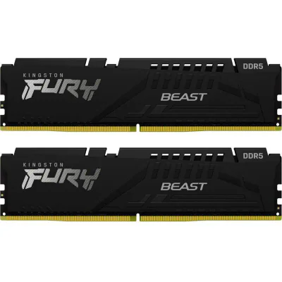 Memorie RAM Kingston FURY Beast, 32 GB DDR5, 6000 MHz, CL30