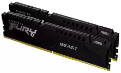 Memorie RAM Kingston FURY Beast, 32GB DDR5, 6000MHz, CL36