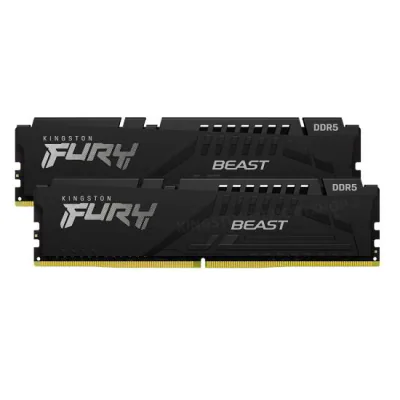 Memorie RAM Kingston FURY Beast, 64GB DDR5, 5600MHz, CL40