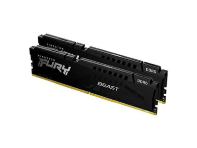 Memorie RAM Kingston FURY Beast, 64GB DDR5, 6000MHz, CL30