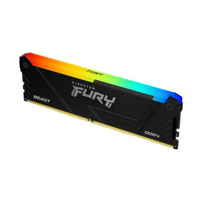 Memorie RAM Kingston FURY Beast RGB, 16GB DDR4, 3200MHz, CL16