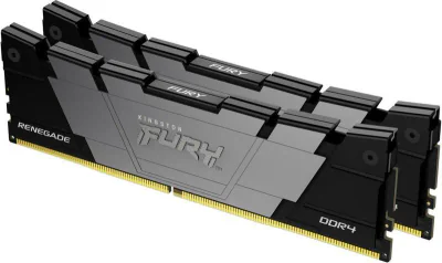 Memorie RAM Kingston FURY Renegade Black, 32GB DDR4, 3600MHz, CL16