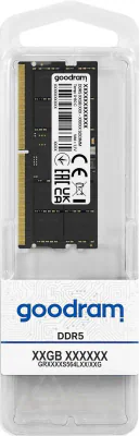 Memorie RAM Notebook Goodram 16GB DDR5, 16GB, DDR5, 5600MHz, CL40