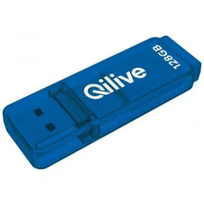 Memorie USB EMTEC K103 128 GB, USB 3.2, Albastru