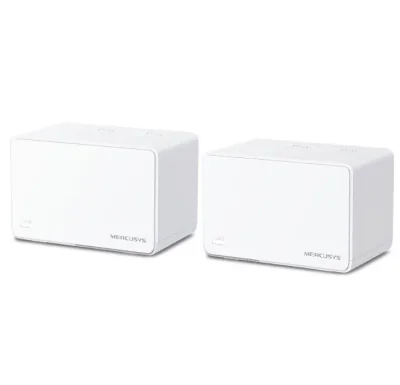 Mercusys AX3000 Whole Home Wi-Fi system HALO H80X(2-PACK),wi-fi 6 Dual-Band, Standarde Wireless: IEEE 802.11ax/ac/n/a 5 GHz, IEEE 802.11ax/n/b/g 2.4 GHz, viteza wireless: 2402 Mbps on 5 GHz, 574 Mbps on 2.4 GHz, Securitate wireless: WPA-PSK/WPA2-PSK/