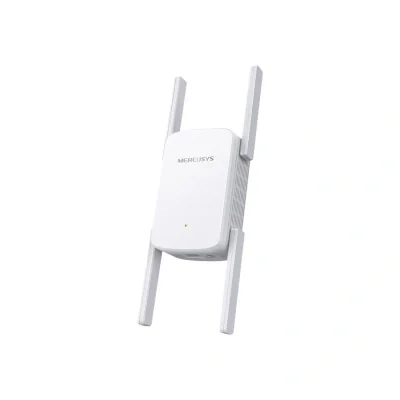 Wi-Fi Range Extender Mercusys AC1900  ME50G; Dual-Band, Standarde Wireless: IEEE 802.11a/n/ac 5 GHz, IEEE 802.11b/g/n 2.4 GHz, Viteza wireless:  600 Mbps at 2.4GHz, 1300 Mbps at 5GHz, Interfata: 1 x Gigabit Ethernet Port, 4 x Andene externe, Consum: 