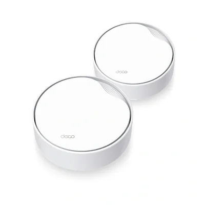TP-Link AX3000 whole home mesh Wi-Fi 6 System, Deco X50-POE(2-pack); Dual- Band, Standarde Wireless: IEEE 802.11ax/ac/n/a 5 GHz, IEEE 802.11ax/n/b/g 2.4 GHz ,viteza wireless: 5 GHz: 2402 Mbps, 2.4 GHz: 574 Mbps, 2 x antene interne, 2×2 MU-MIMO, Mod R