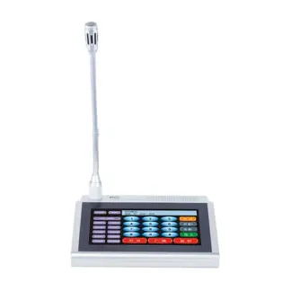 Microfon de paging/intercom desktop cu ecran tactil 7 inch T-7702A