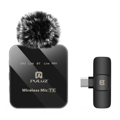 Microfon fără fir PULUZ PU648B (USB-C)