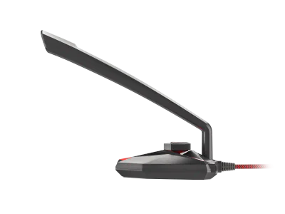 Microfon Genesis Radium 200, condenser, cardioid, frecventa raspuns 100 - 16000 Hz, lungime cablu 150cm, negru