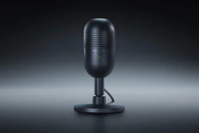 Microfon Razer Seiren V3 Chroma RGB USB, frecventa raspuns 20 Hz - 20000 Hz, sensibilitate -34 dB, negru